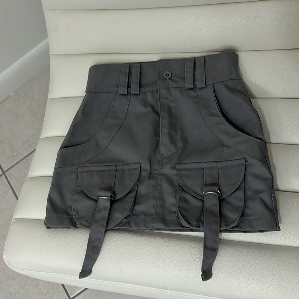 Gray Skirt